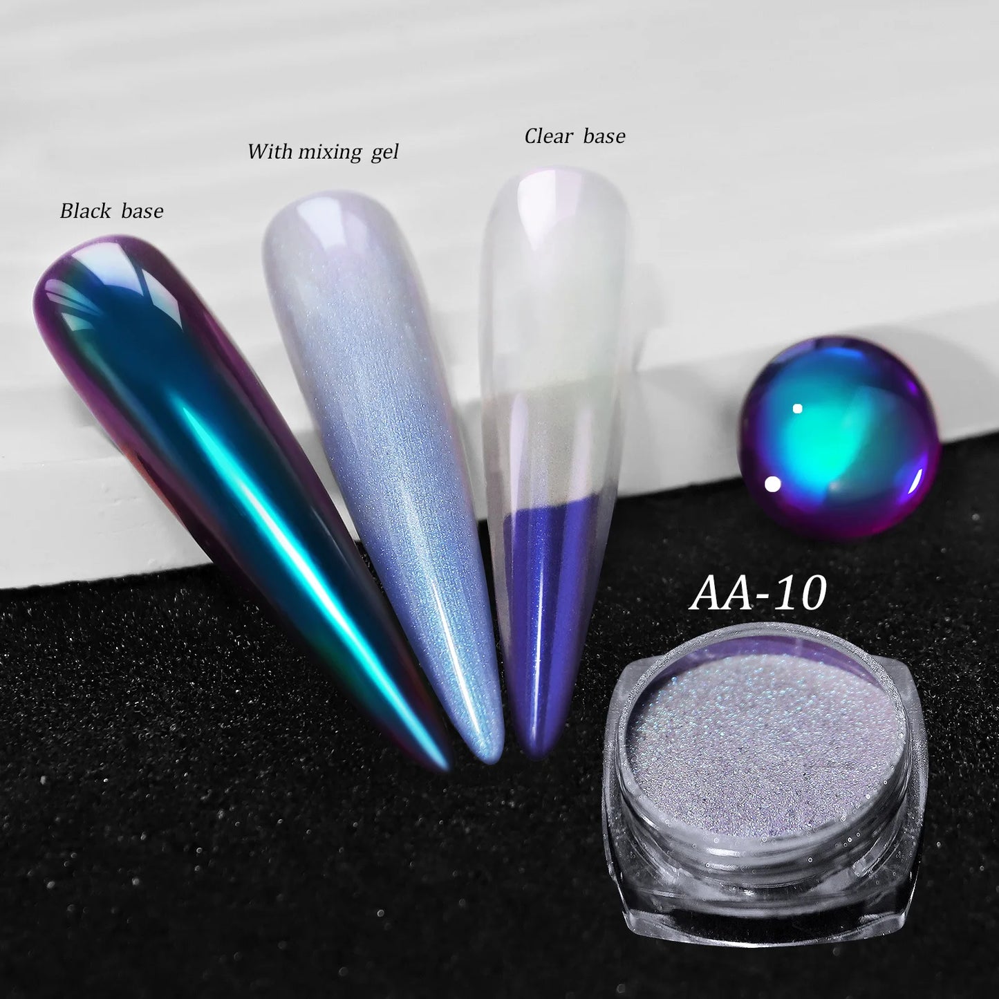 Chrome Laser Nail Powder