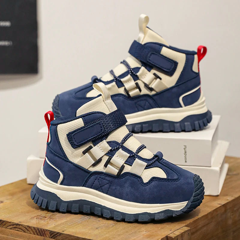 Warm Luxury Sports Leather Sneaker