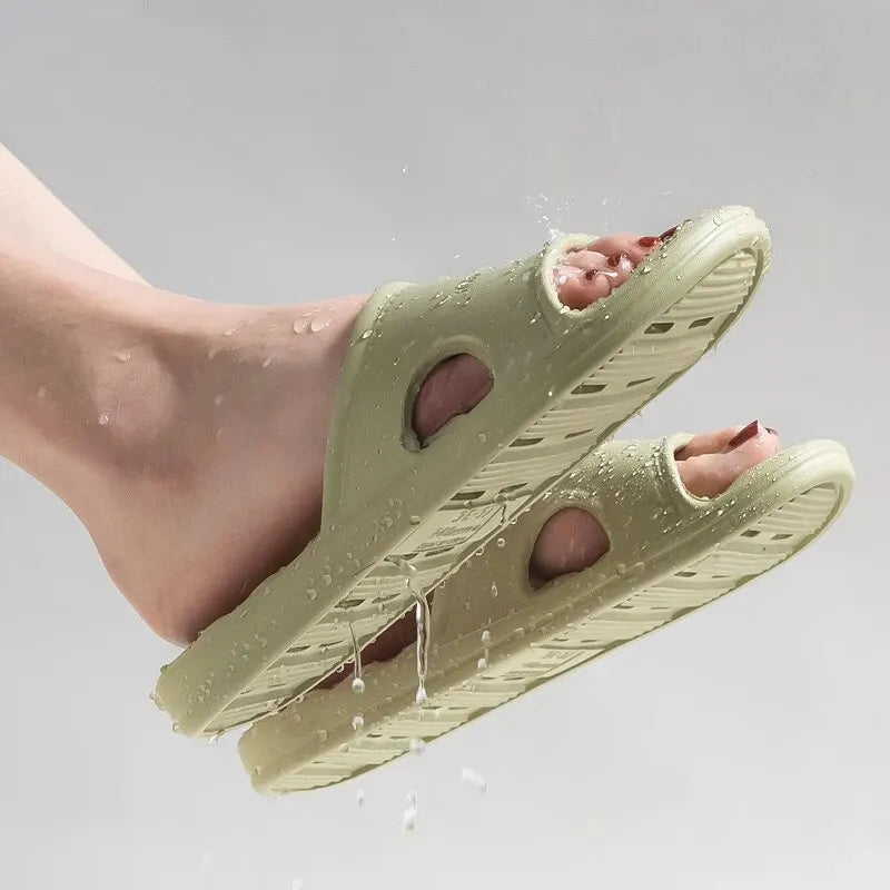 Unisex EVA Non Slip Soft Shower Home Slippers