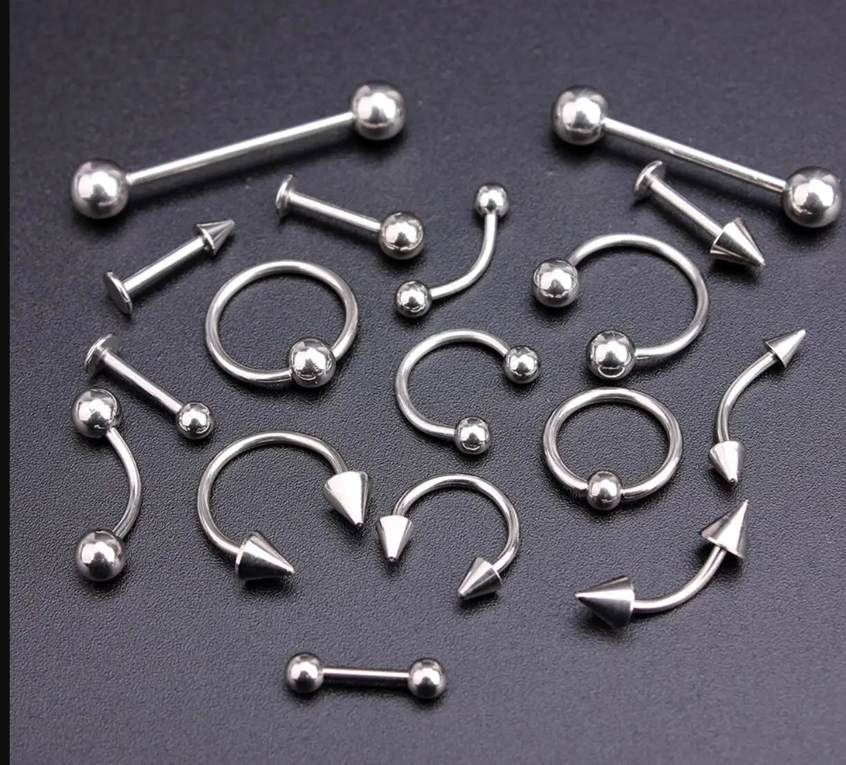 Nail Piercing Punk Nail Charms