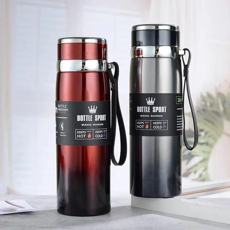 1L Thermal Water Bottle Keep Cold and Hot Water Bottle Thermos for Water Tea Coffee Vacuum Flasks Stainless Steel Thermos Bottle