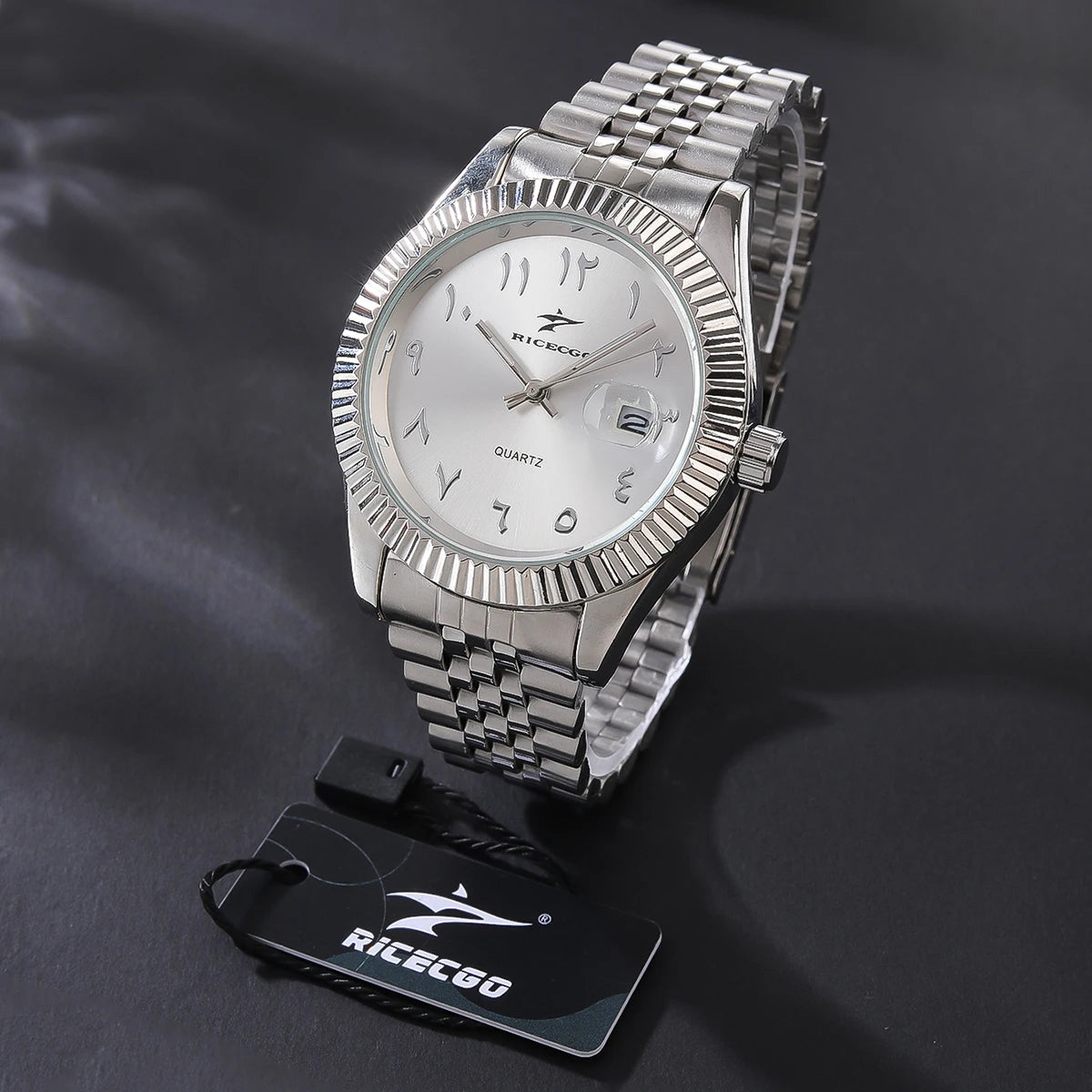 Sports Stainless Steel Wristwatch