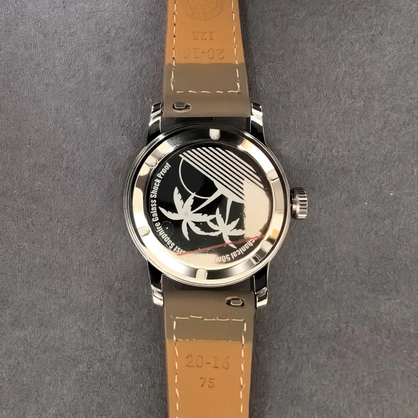 Automatic Jump Hour Mechanical Wristwatch