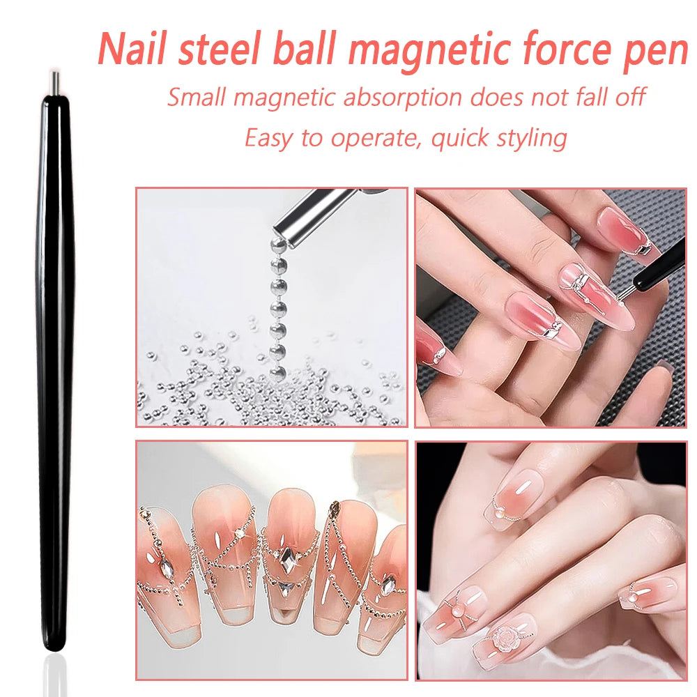 1 Box Half Round Flat back Nail Rhinestones