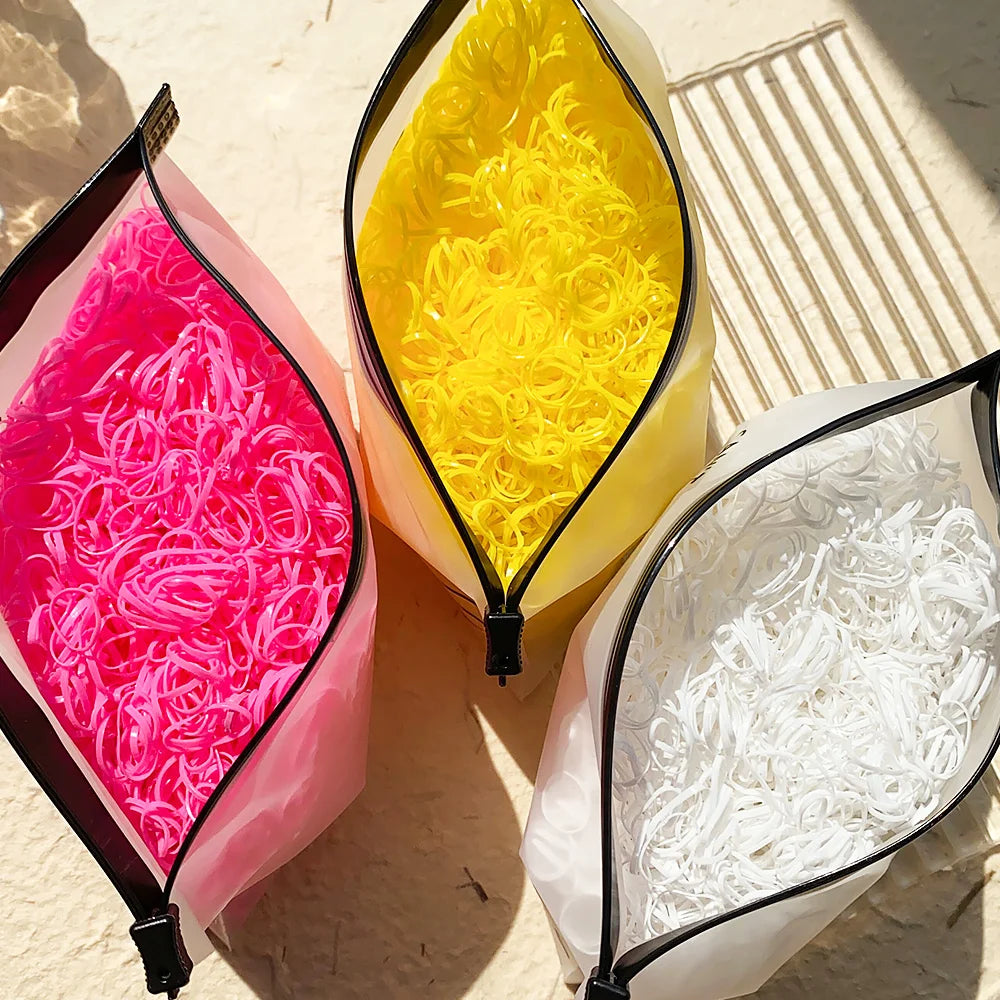 Disposable Rubber Band Hair Ties