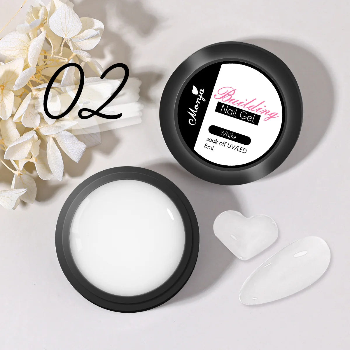 Clear Non-Stick Hand Extension Gel Nail Polish