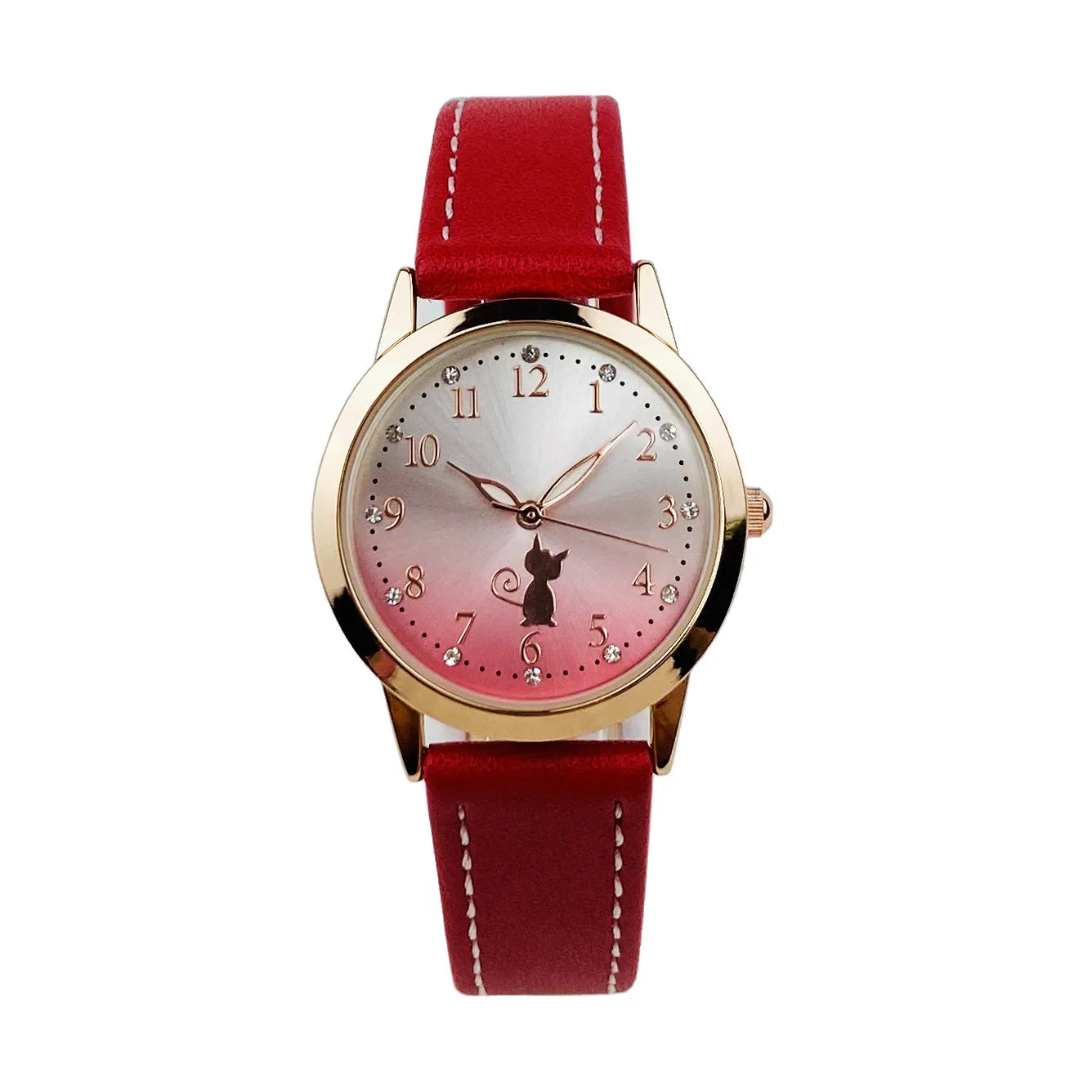 Cute Cat Waterproof Watch