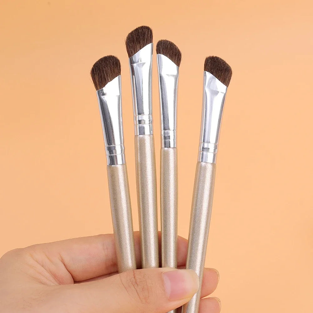 Flat Angled Nose Shadow Makeup Brushes
