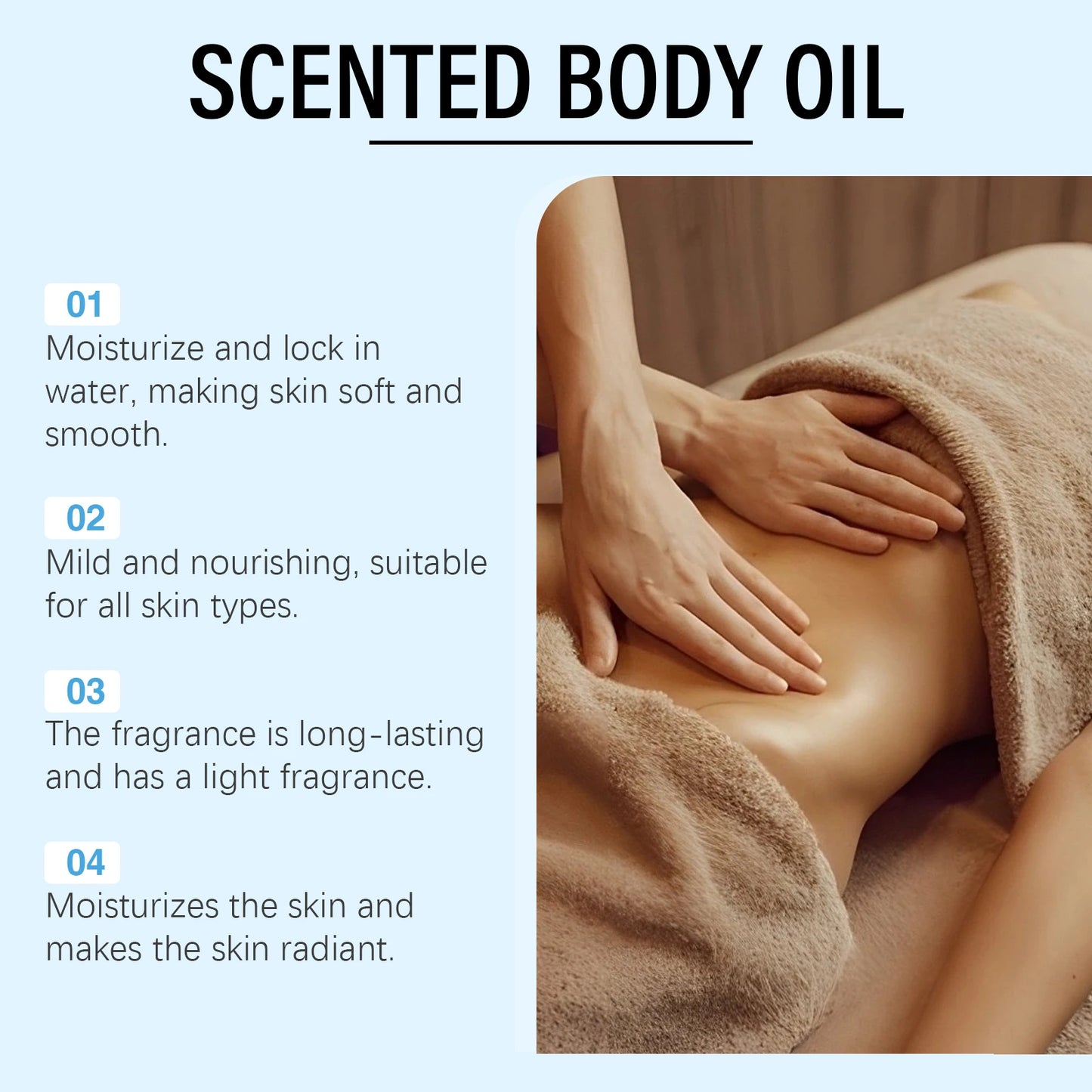Vanilla Body Massage Oil