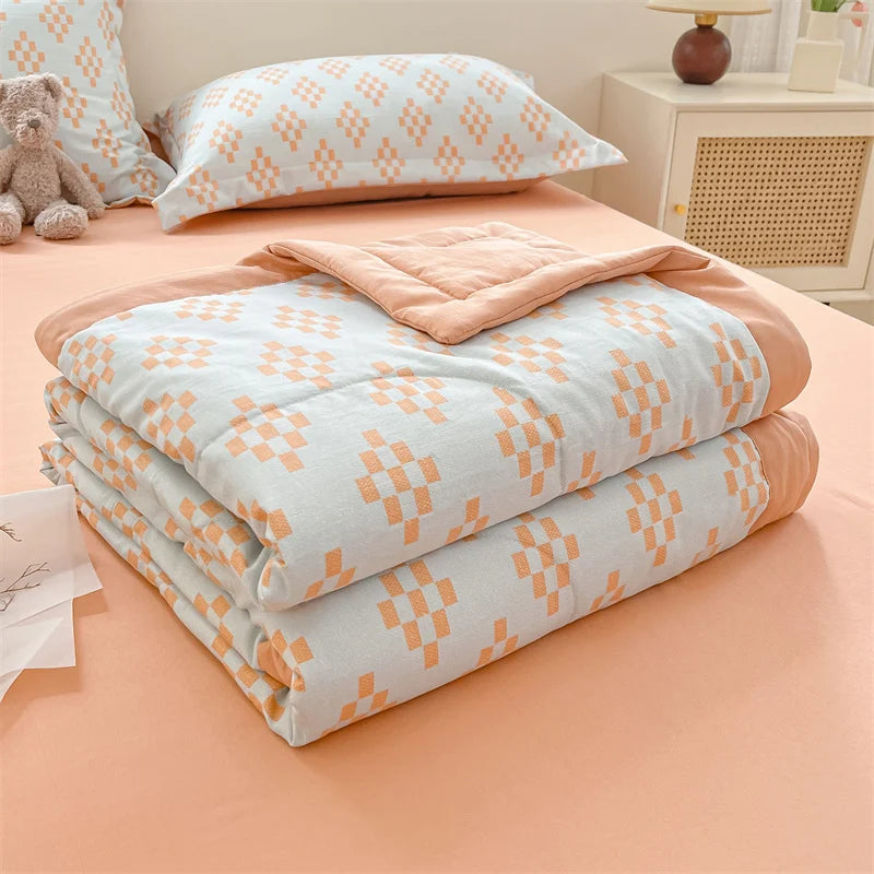 Printed Thin Duvet Blanket