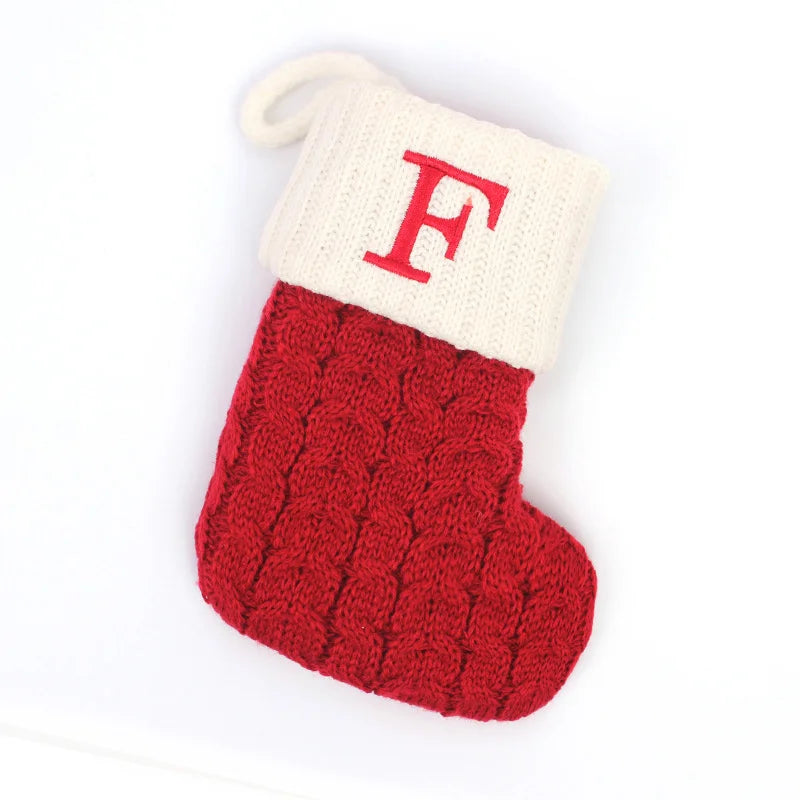 Christmas Boots Letters Christmas Stocking