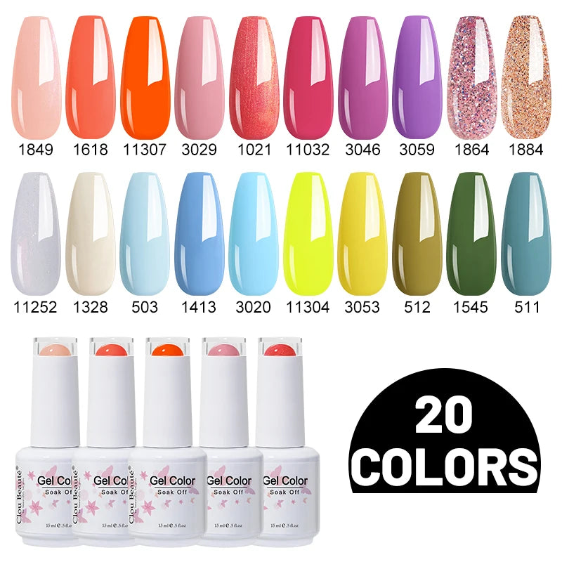 Gel Nail Polish Set