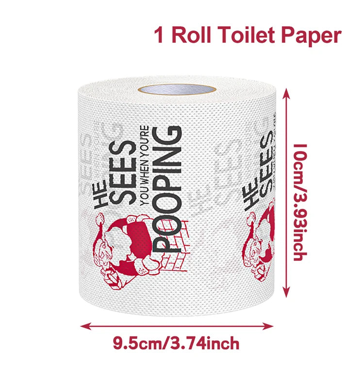 Christmas Toilet Roll Paper