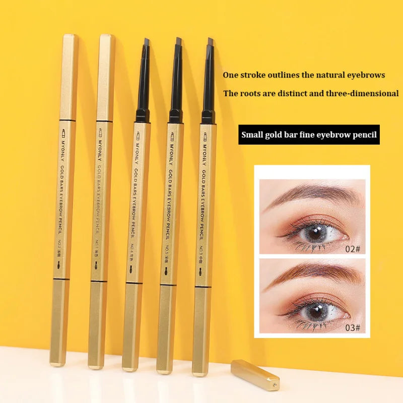 Double Head Waterproof Eyebrow Pencil