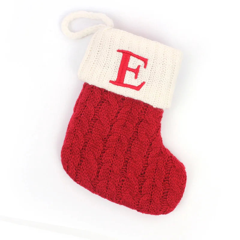 Christmas Boots Letters Christmas Stocking
