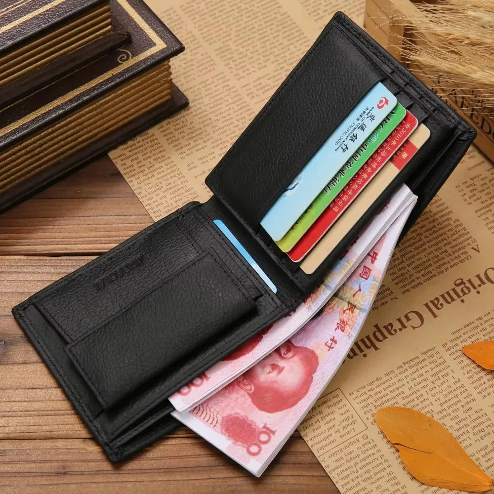 Genuine Leather Premium Product Men Wallet