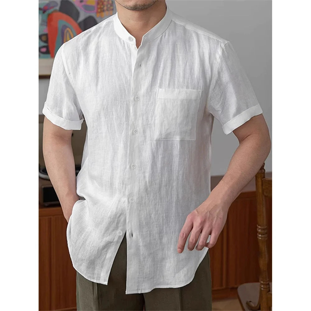 Summer Short Sleeve Shirt for Men