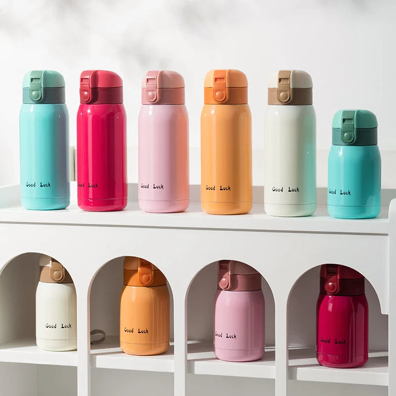 200ML/350ML Stainless Steel Pocket Cup Travel Thermal Coffee Mug Mini Thermos Cup Vacuum Flask Insulated Cup Sport Water Bottle