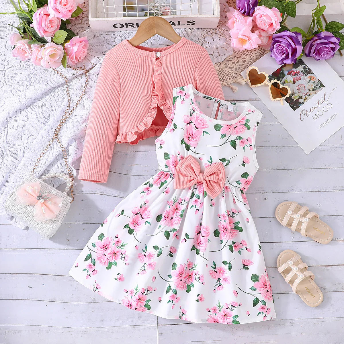 Floral Princess Dresses Outfit