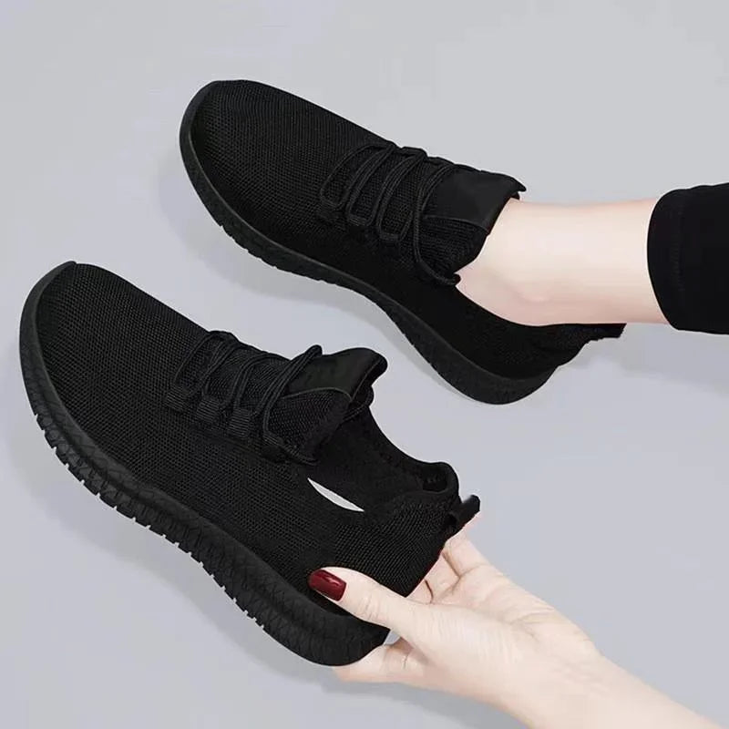 Fashionable Breathable Round Toe Sneakers