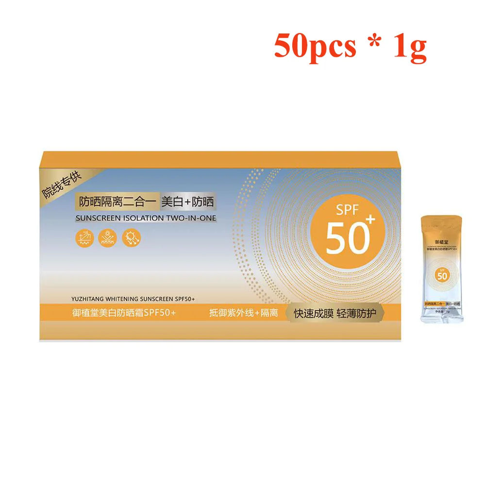 10/50 pcs Mini Sunscreen Travel Size