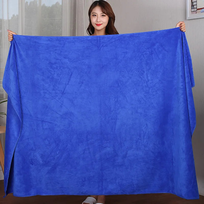 Extra large microfiber bath towel