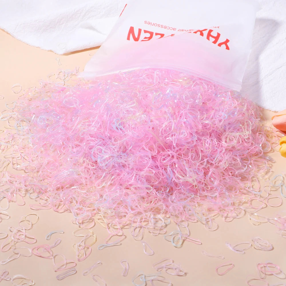 Disposable Rubber Band Hair Ties