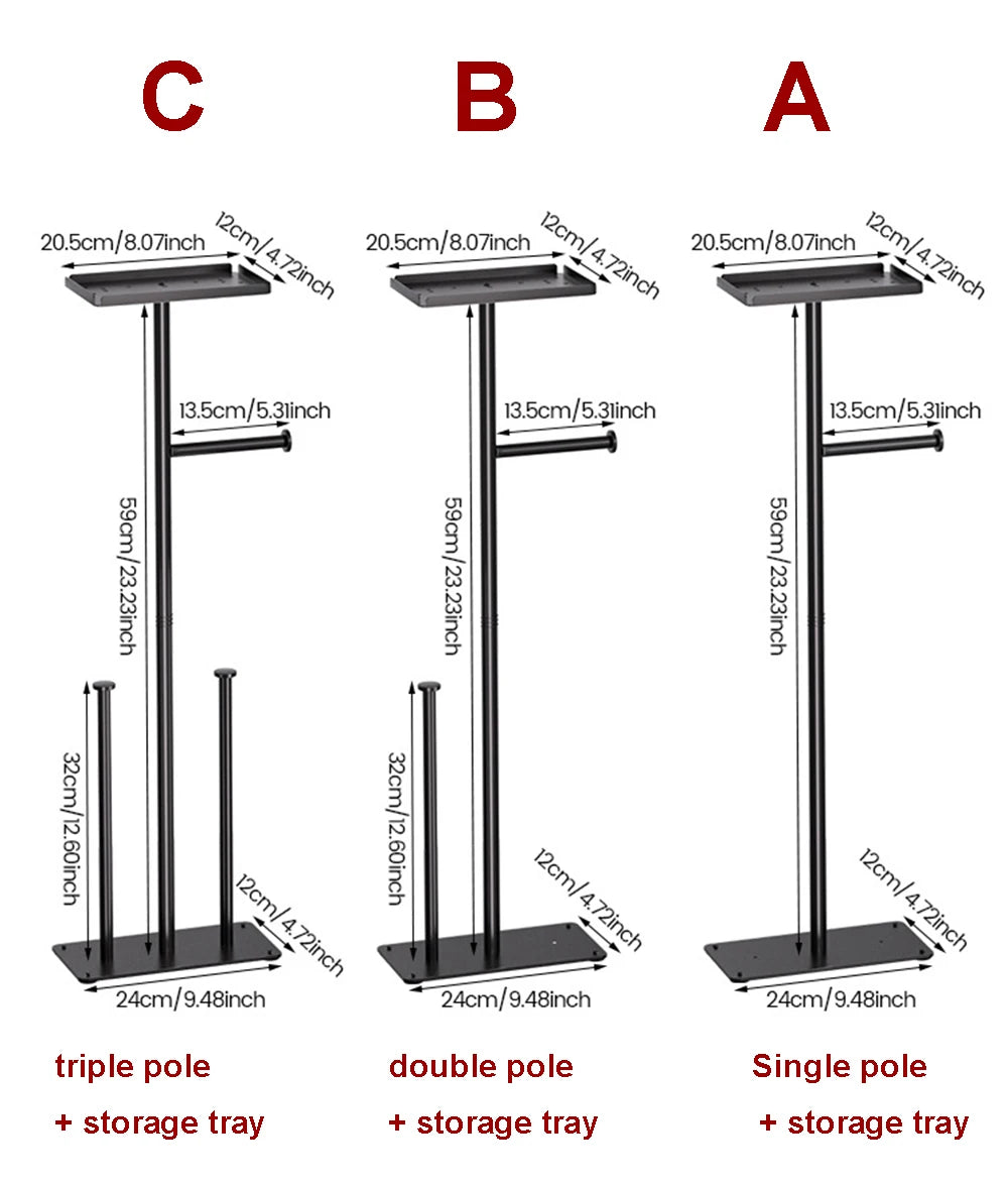 Toilet Tissue Roll Paper Holder
