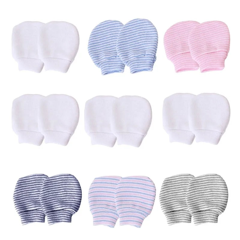 Baby Anti-eat Mittens Hand Anti-Grab Face Protection Gloves