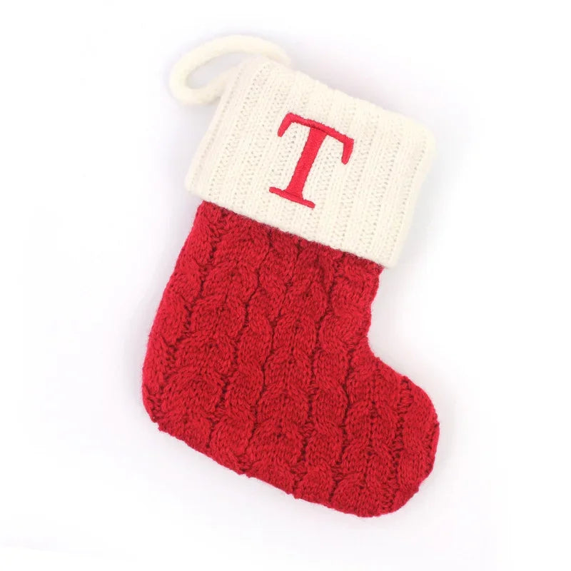Christmas Boots Letters Christmas Stocking