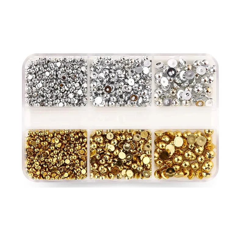 Punk Nail Rivets Spikes Metal Studs