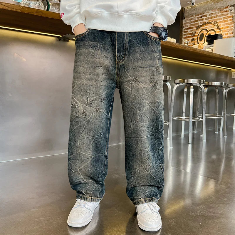 New Design Kids Stylish Jeans
