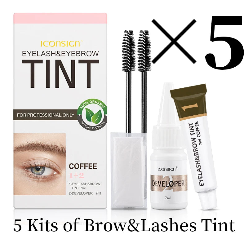 Eyelash Eyebrow Dye Tint Kit