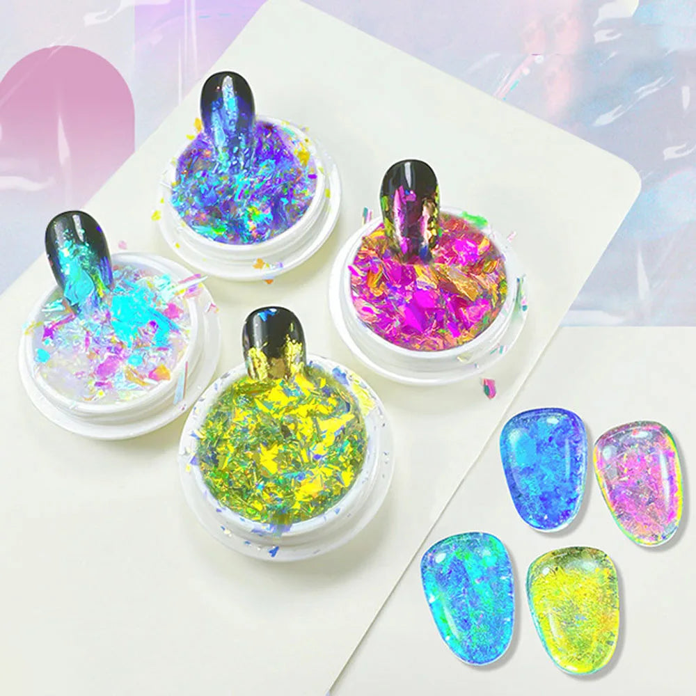 Mermaid Sparkle Nail Art Glitter