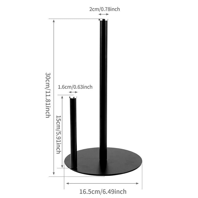 Perforation-Free Paper Towel Holder