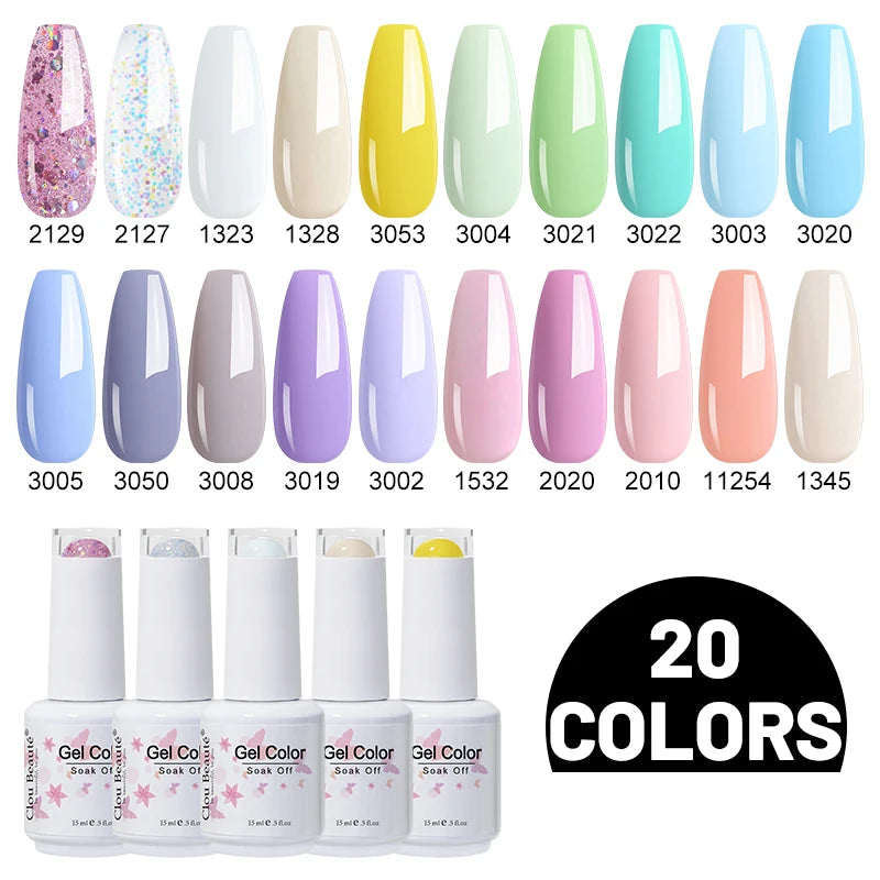 Gel Nail Polish Set