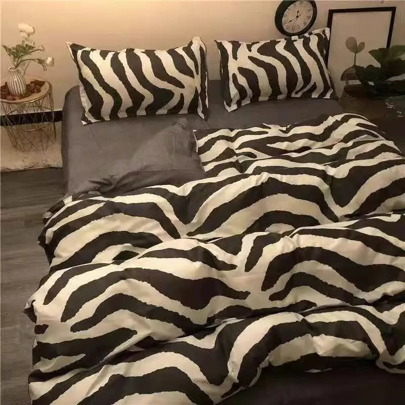 Check Print Non Fading Bed Sets