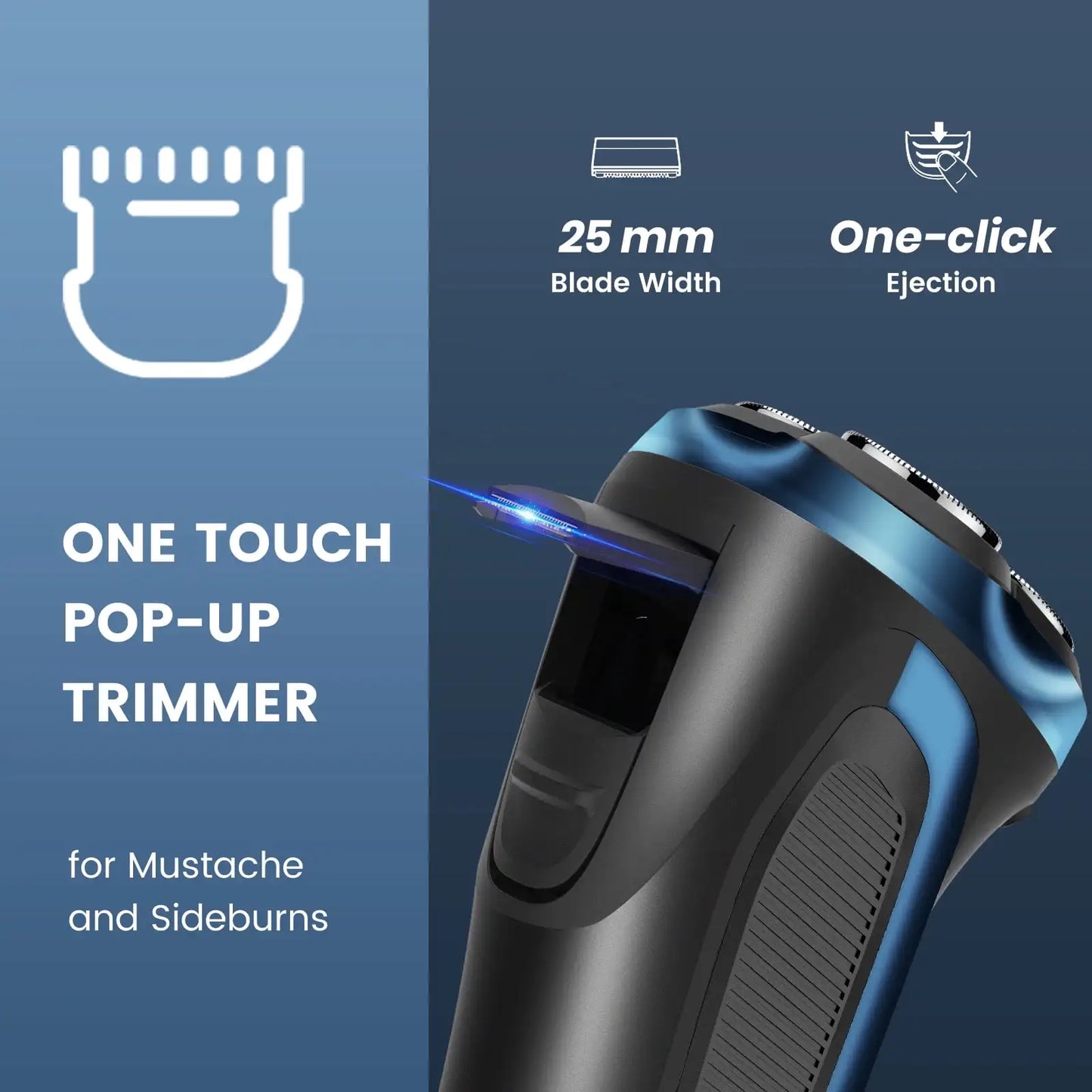 Rechargeable Electric Beard Shaver