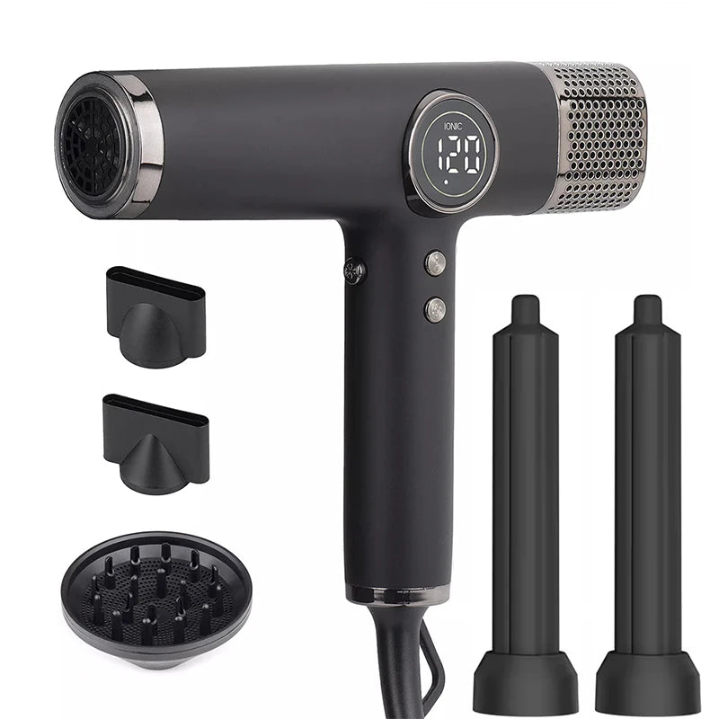 Professional 1800W High Power Speed Negative Ionic Hair Blower Dryer Electric Salon Hot And Cold Air Hair Dryer With Diffuser