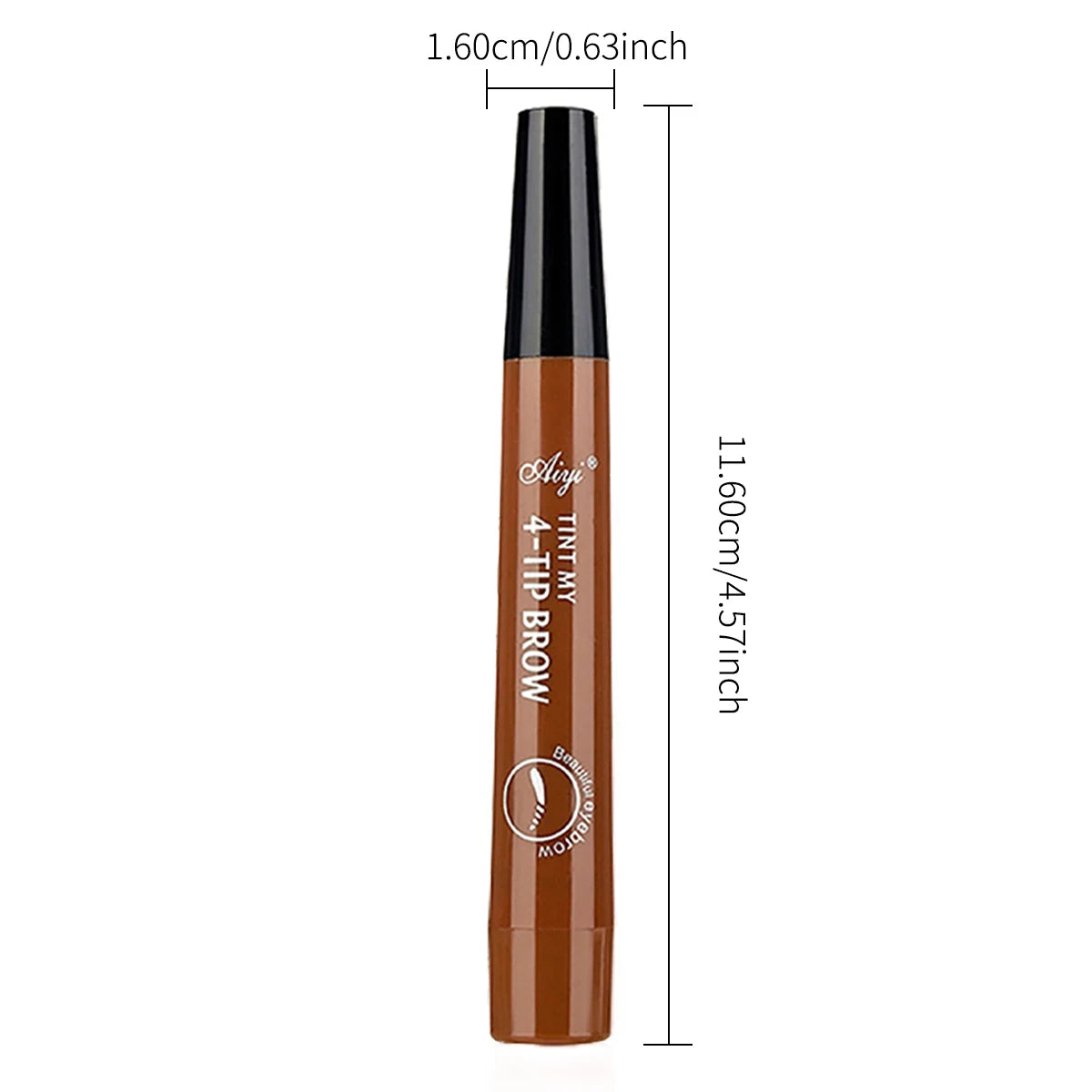 4 fork micro blading eyebrow pencil