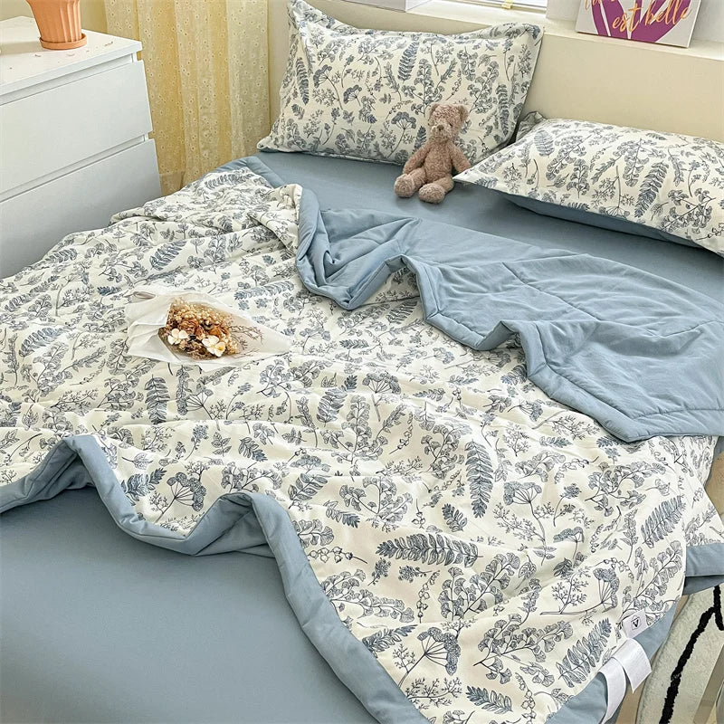Printed Thin Duvet Blanket