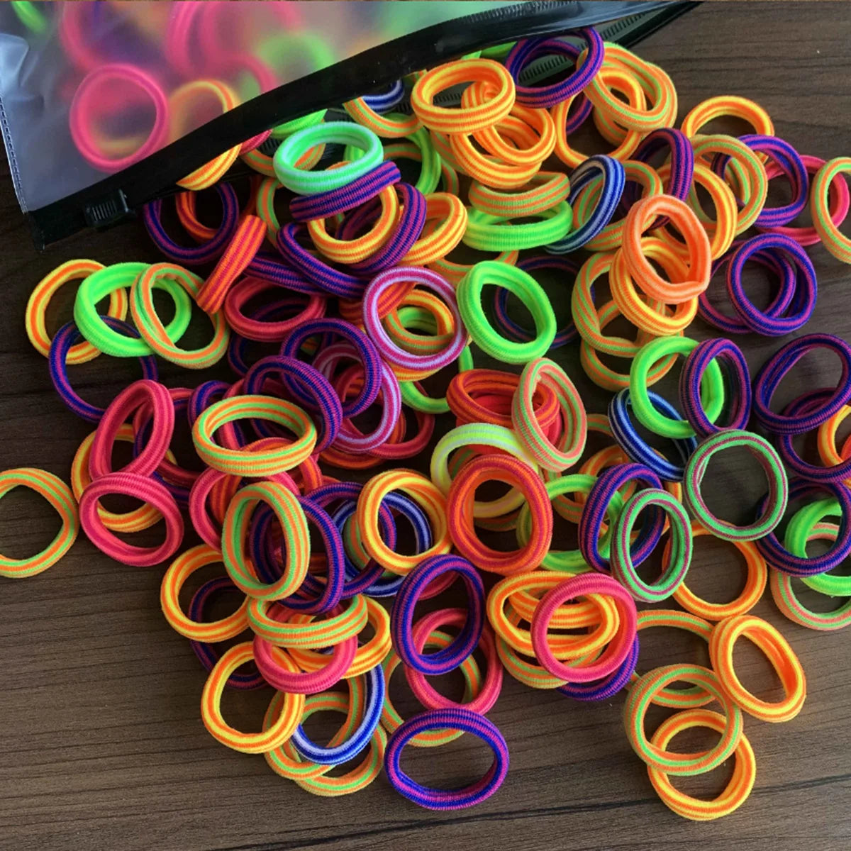 Hair Ties Rubber Band Kids Elastic Hair Leagues