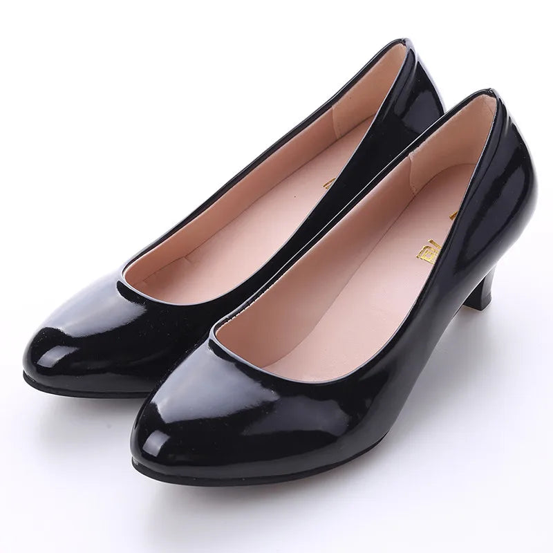 Women Office Work White Pumps Party Shoes