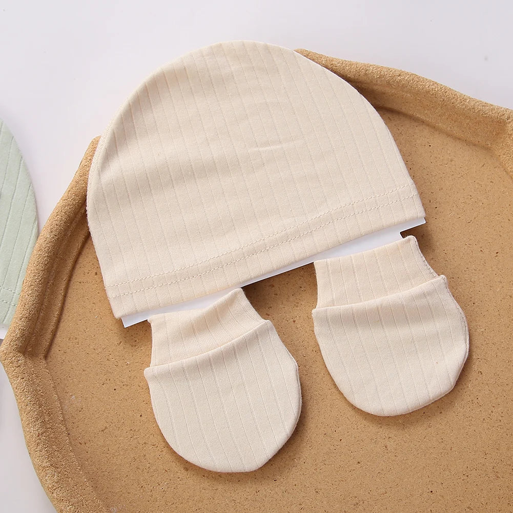 Mittens Foot Cover Bear Head wraps Baby Glove