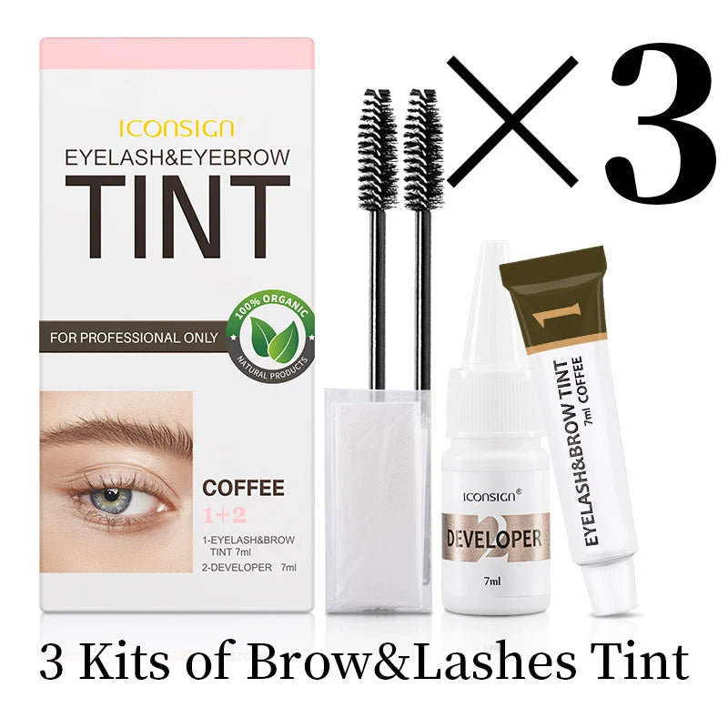 Eyelash Eyebrow Dye Tint Kit
