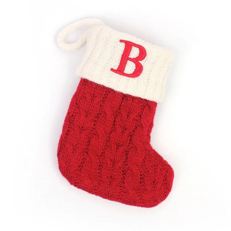Christmas Boots Letters Christmas Stocking