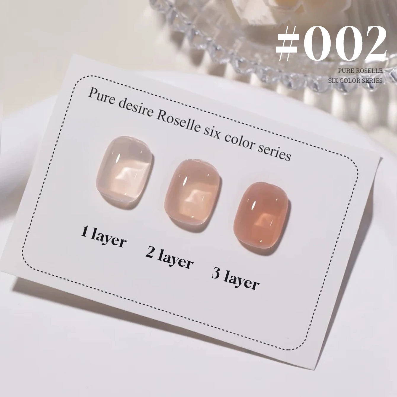 Pure Desire Blush Jelly Gel Nail Polish