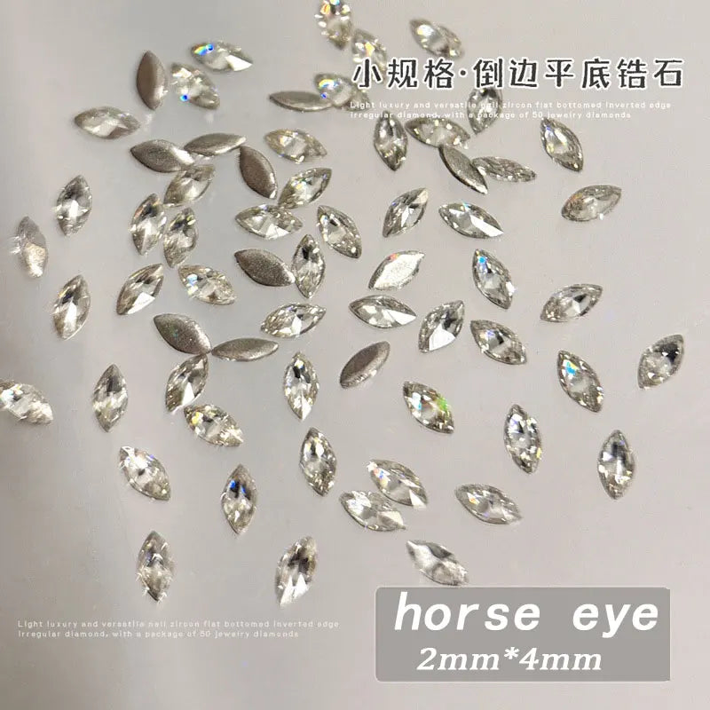 Shiny Zircon Rhinestones Nail Charms