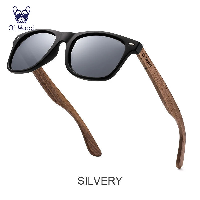 Natural Wooden Polarized Fashion Sun Glasses