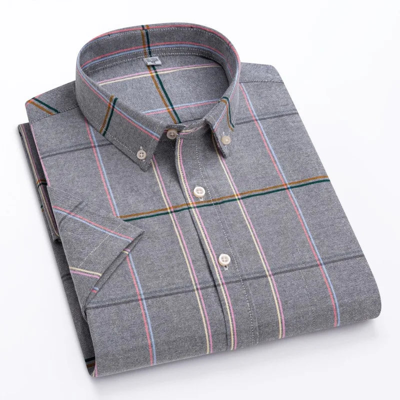Oxford Cotton Casual Shirt For Men